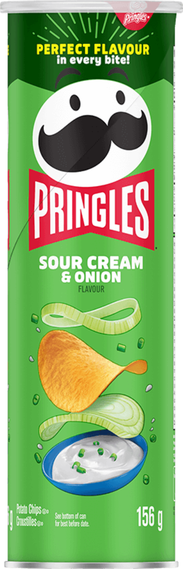 PRINGLES SOUR CREAM & ONION 150G